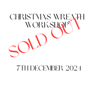 Christmas Wreath workshop - Sat 7th December - 1.30PM