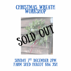 Christmas Wreath workshop - Sun 7th December 2025- 2PM
