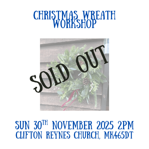 Christmas Wreath workshop - Sunday 30th November 2025- 2PM