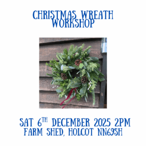 Christmas Wreath workshop - Sat 6th December 2025- 2PM