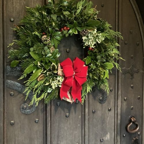 MED size church wreath 2021